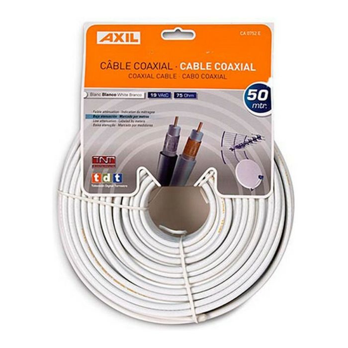 Cable Coaxial Antena TV Engel 50 m