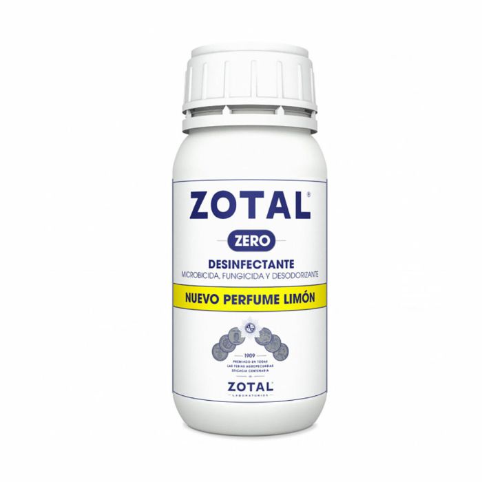 Desinfectante Zotal Zero Limón Fungicida Desodorizante (250 ml)
