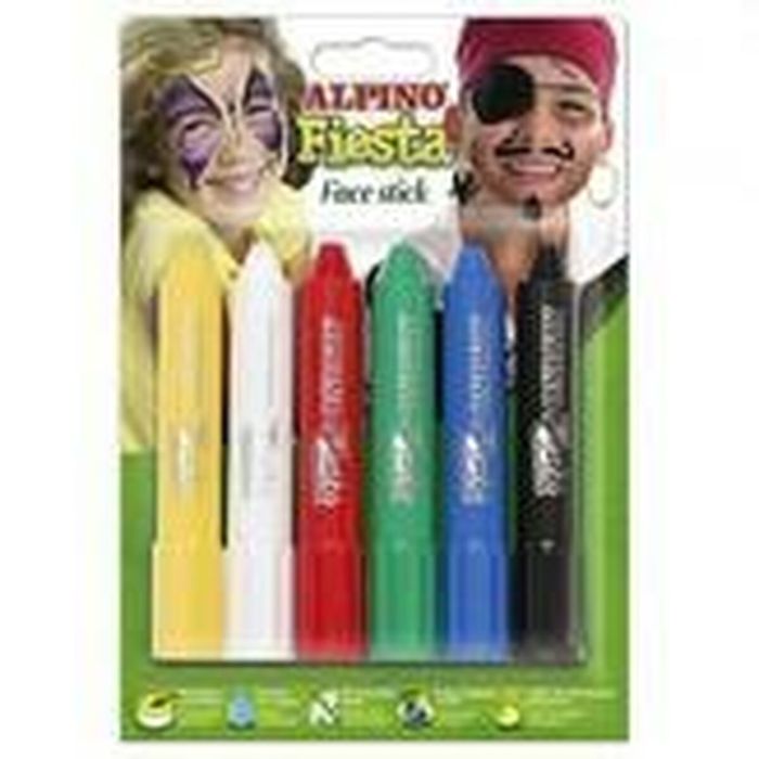 Alpino Maquillaje En Barra Fiesta Face Stick Pack De 6 C-Surtidos