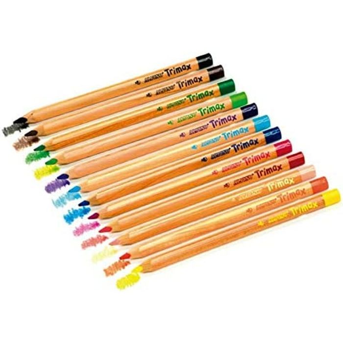 Lápices de colores Alpino Trimax Multicolor 120 Piezas 1
