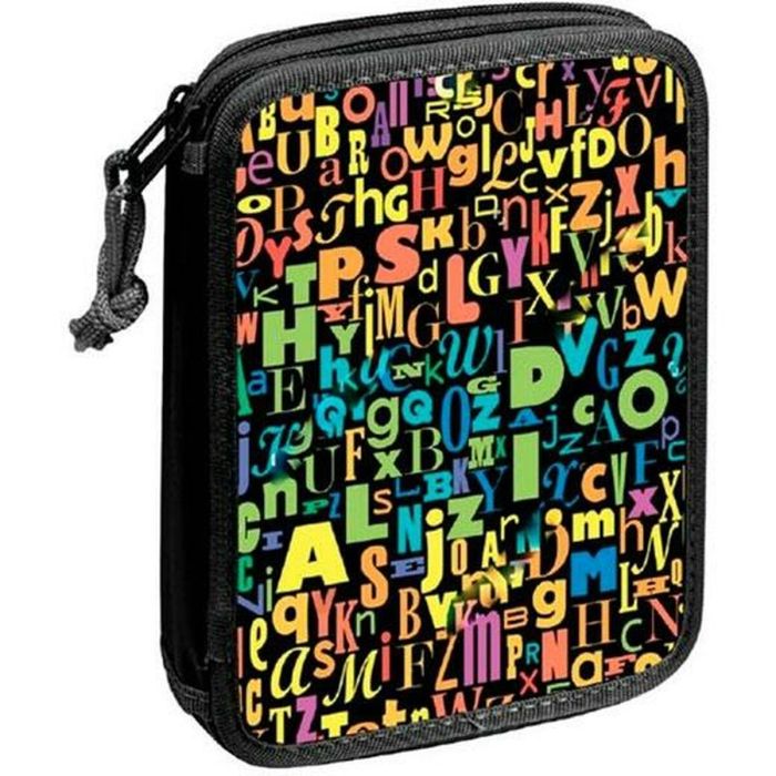 Alpino Plumier pequeño doble lettering black material incluido Alpino Plumier pequeño doble lettering black material incluido