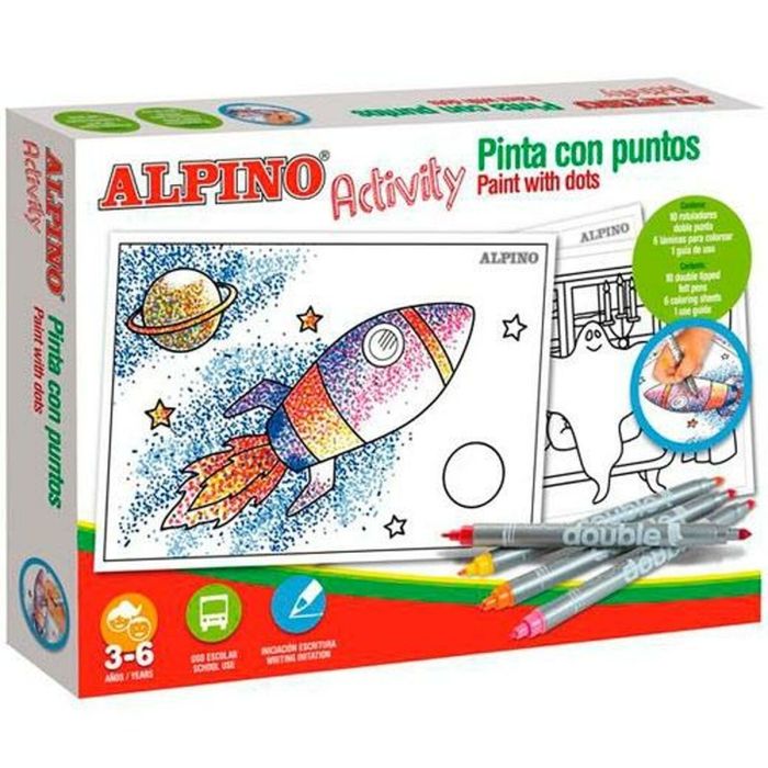 Set Activity "Pinto con Puntos" Alpino AC000002