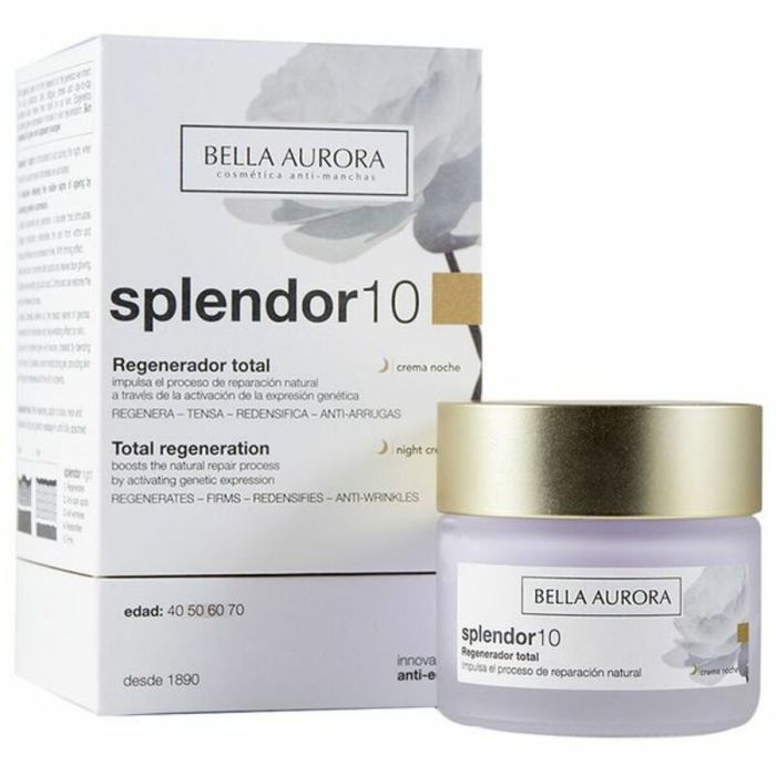 Crema de Noche Splendor 10 Bella Aurora (50 ml) 50 ml