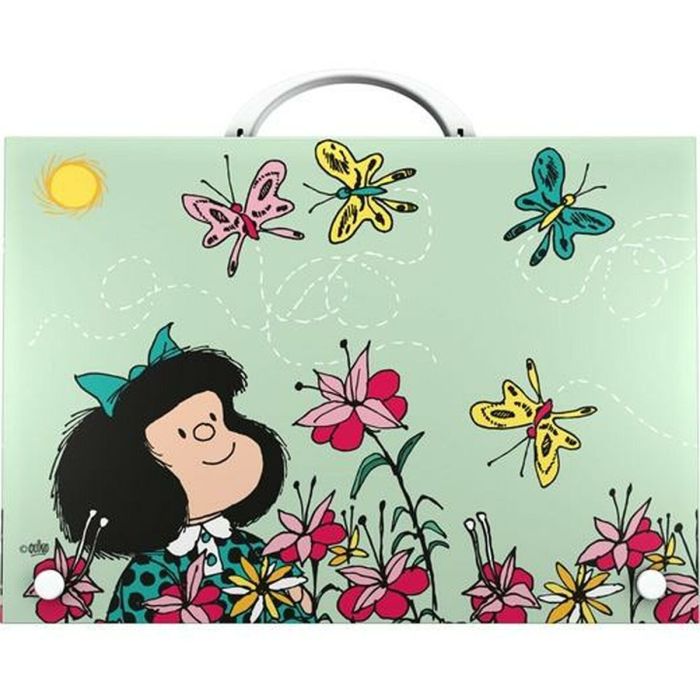 Portadocumentos Grafoplas Mafalda Spring Broche Multicolor Din A4 (2 Unidades) 1