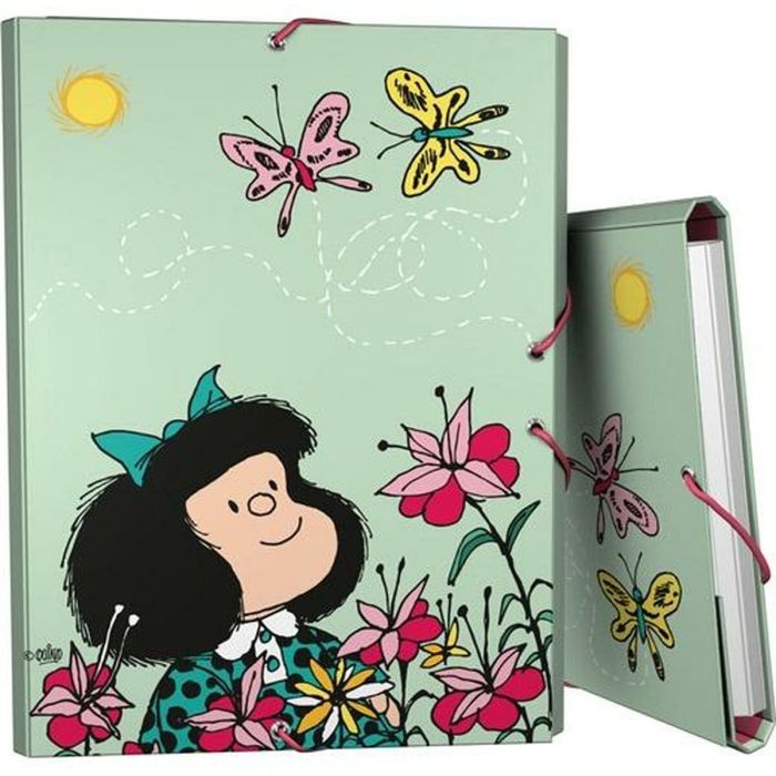 Carpeta Grafoplas Mafalda Goma Din A4 (2 Unidades) 1