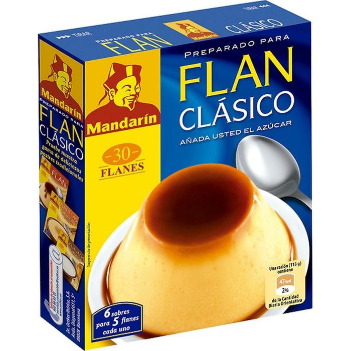 Flan Mandarin Flan Mandarin