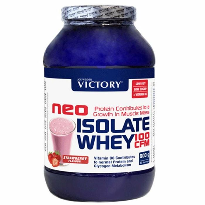 Proteína de Suero Weider Neo Isolate Whey 100 Fresa (900 g)