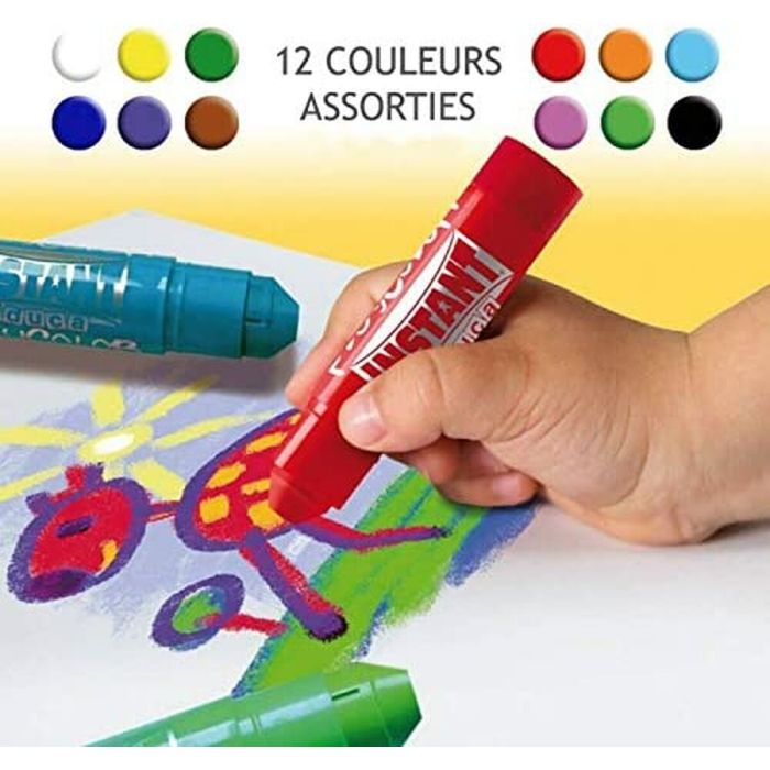 Set de pintura PLAYCOLOR Basic Metallic Fluor Multicolor 24 Piezas 1