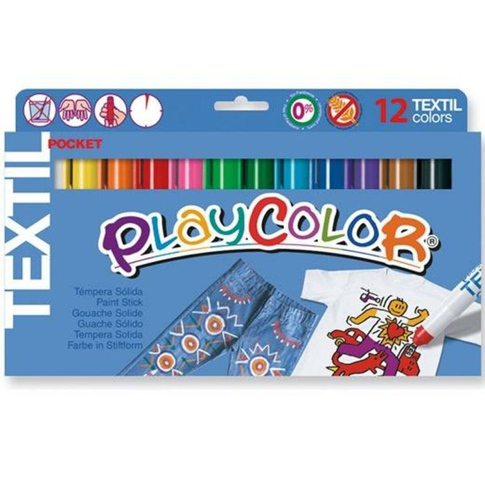 Témperas Playcolor Sólida Multicolor