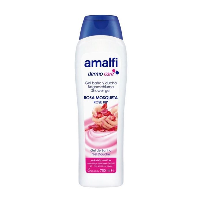 Gel de Ducha Dermo Care Amalfi Rosa Mosqueta (1250 ml) Gel de Ducha Dermo Care Amalfi Rosa Mosqueta (1250 ml)