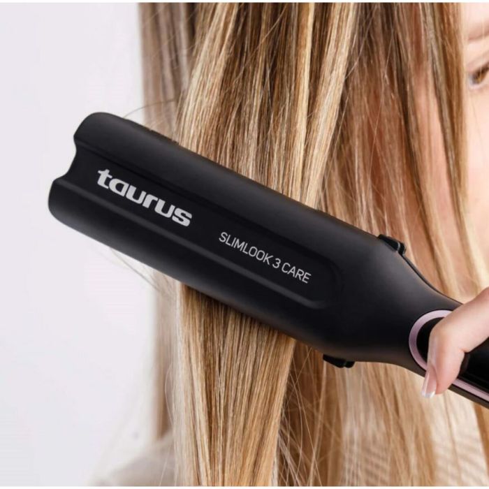 Plancha de Pelo Taurus Slimlook 3 Care Negro 70 W 7