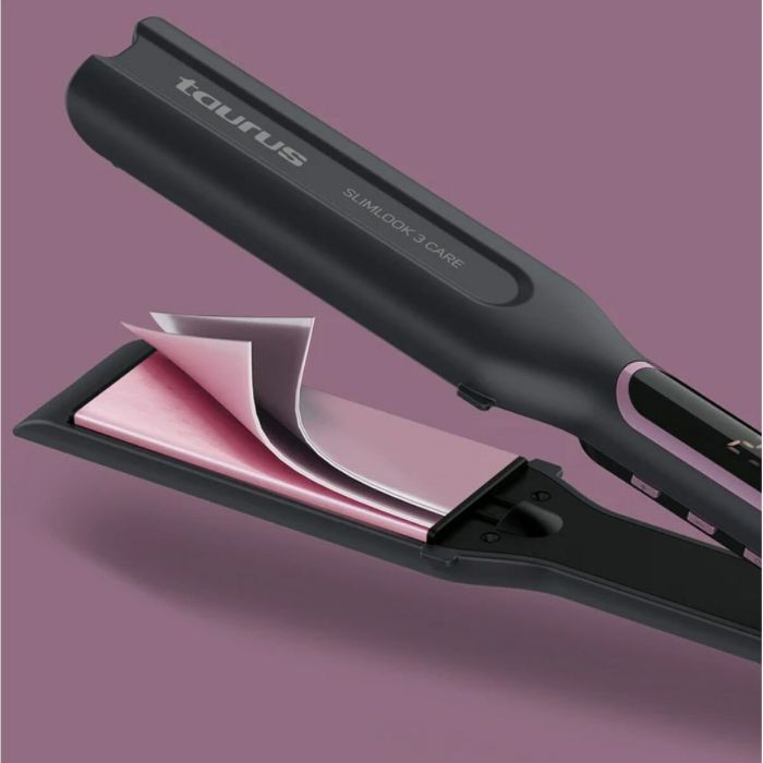 Plancha de Pelo Taurus Slimlook 3 Care Negro 70 W 1