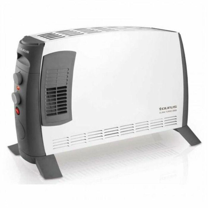 Calefactor Eléctrico de Convección Taurus CLIMATURBO 2000 Blanco 2000 W Calefactor Eléctrico de Convección Taurus CLIMATURBO 2000 Blanco 2000 W