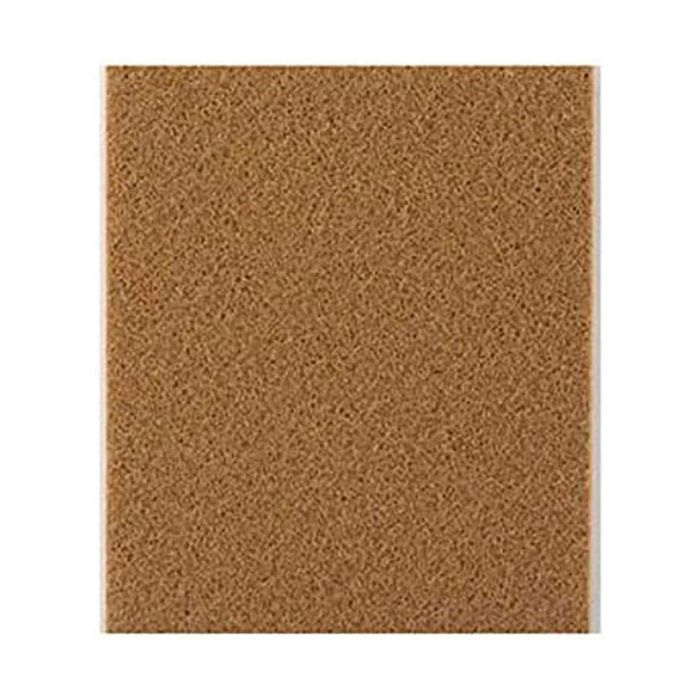 Pack 1 fieltro marron sintetico adhesivo 100x85mm plasfix inofix