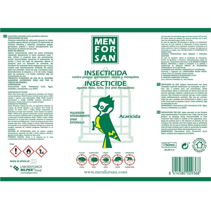 Insecticida Menforsan Aves 750 ml 7