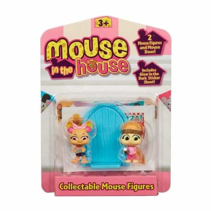 Figuras Bandai Mouse in the house 3 Piezas 10 x 14 x 3,5 cm 5