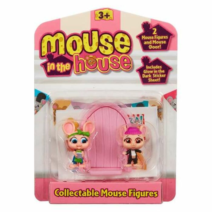 Figuras Bandai Mouse in the house 3 Piezas 10 x 14 x 3,5 cm 4