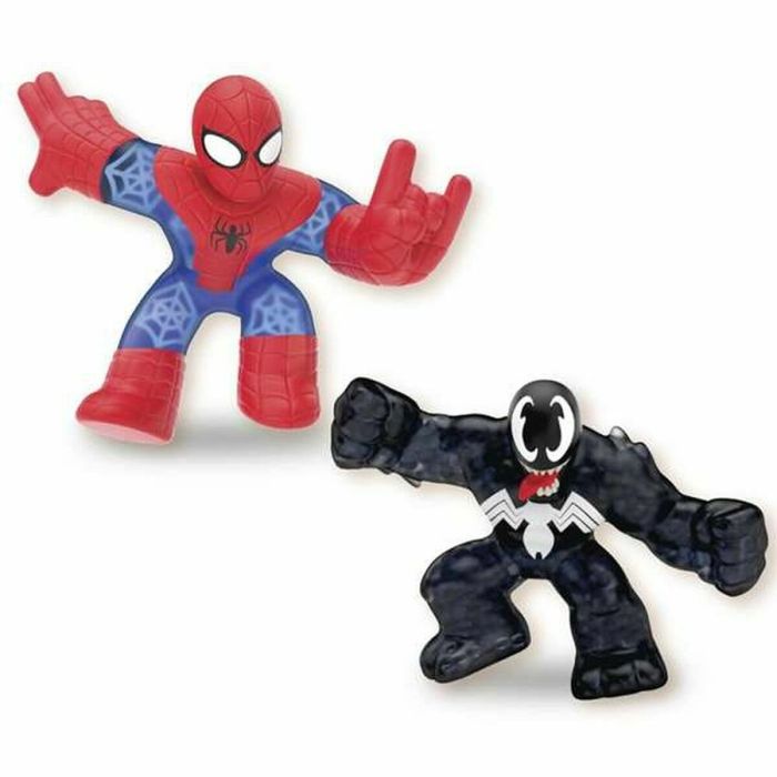 Pack Dos Héroes Marvel Goo Jit Zu - Spiderman Co41146 Bandai