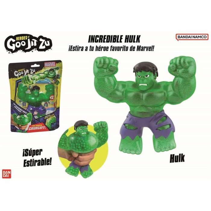 Figura de Acción Marvel Goo Jit Zu Hulk 11 cm 2