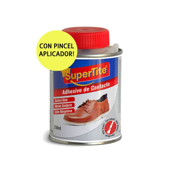 Adhesivo de contacto Supertite A2500 Pincel 250 ml