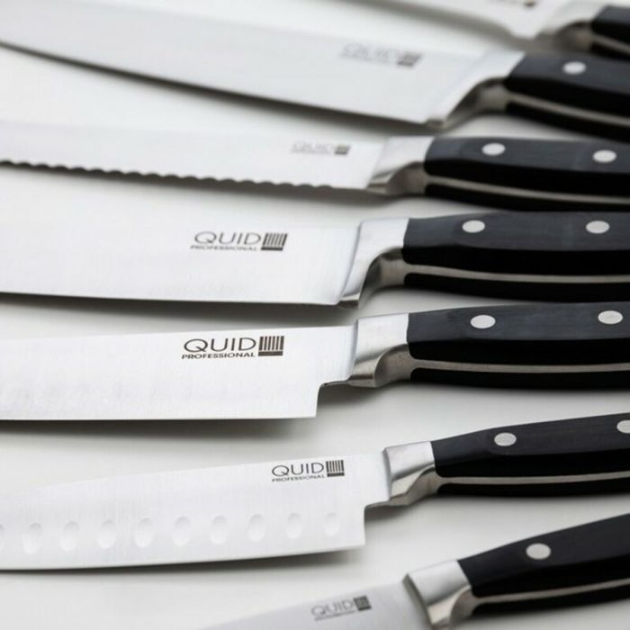 Cuchillo Chef Quid Professional Inox Chef Black (25 cm) Acero Inoxidable 2