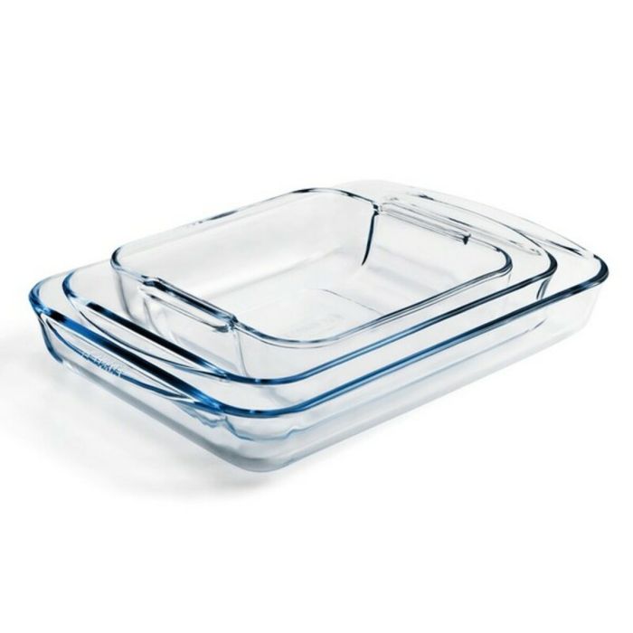 Fuente para Horno Pyrex Classic Transparente Vidrio 3