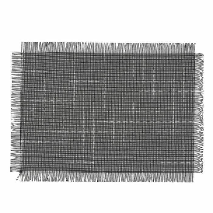 Salvamantel Bidasoa Ikonic Negro PVC (47,5 x 29,5 cm) (Pack 12x)