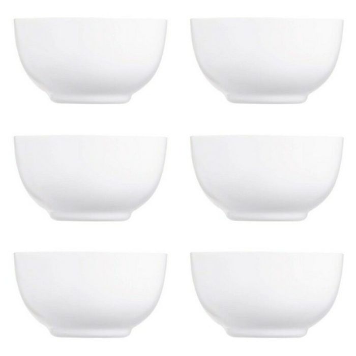 Set de Tazas para Consomé Luminarc Diwali Blanco 14,5 cm (6 Piezas) (6 pcs) 3