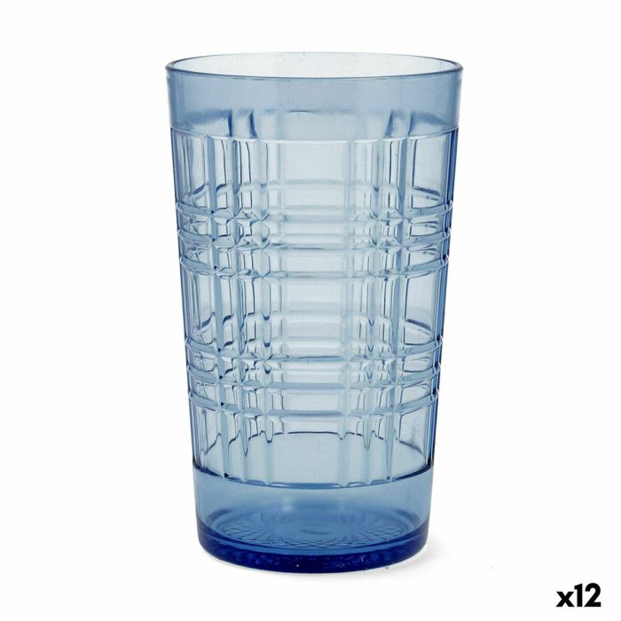 Vaso Quid Viba Azul Plástico 650 ml (12 Unidades) (Pack 12x) 1