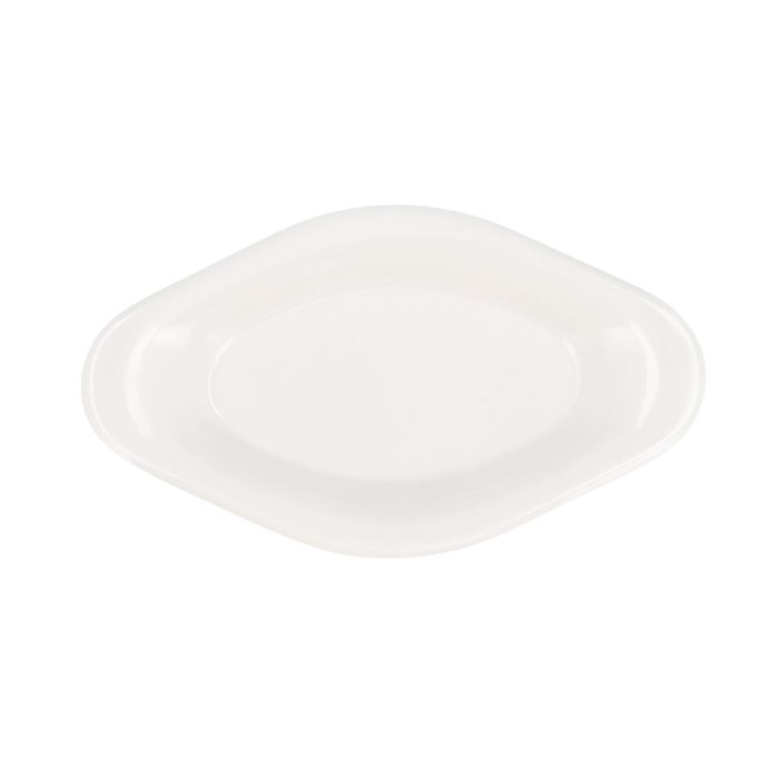 Bandeja de Aperitivos Quid Select Blanco Plástico 17 x 9,5 x 2 cm (20 Unidades) 1