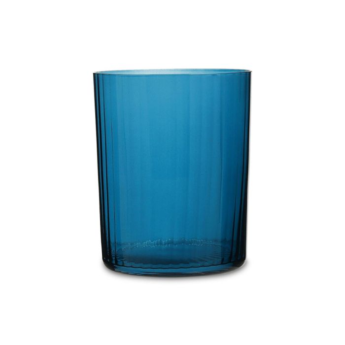 Vaso Bohemia Crystal Optic Turquesa Vidrio 500 ml (6 Unidades) 1
