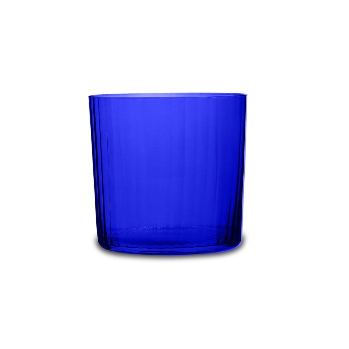 Vaso Bohemia Crystal Optic Azul Vidrio 350 ml (6 Unidades) 1