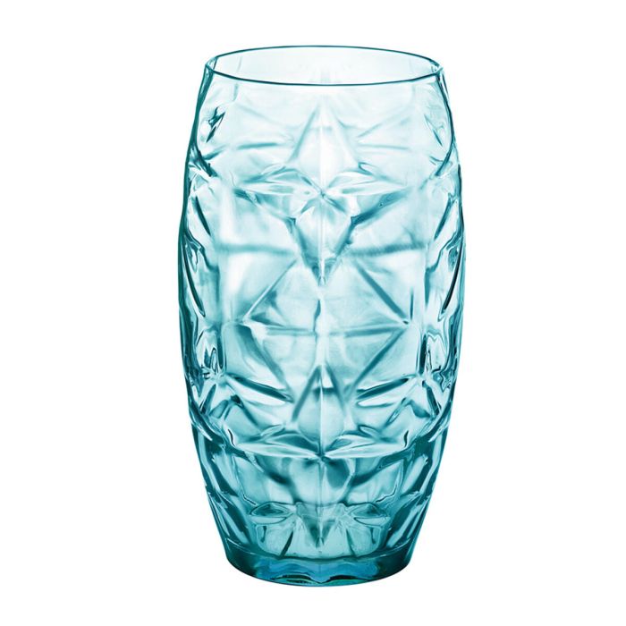 Vaso Oriente Azul Vidrio 470 ml (6 Unidades) 1