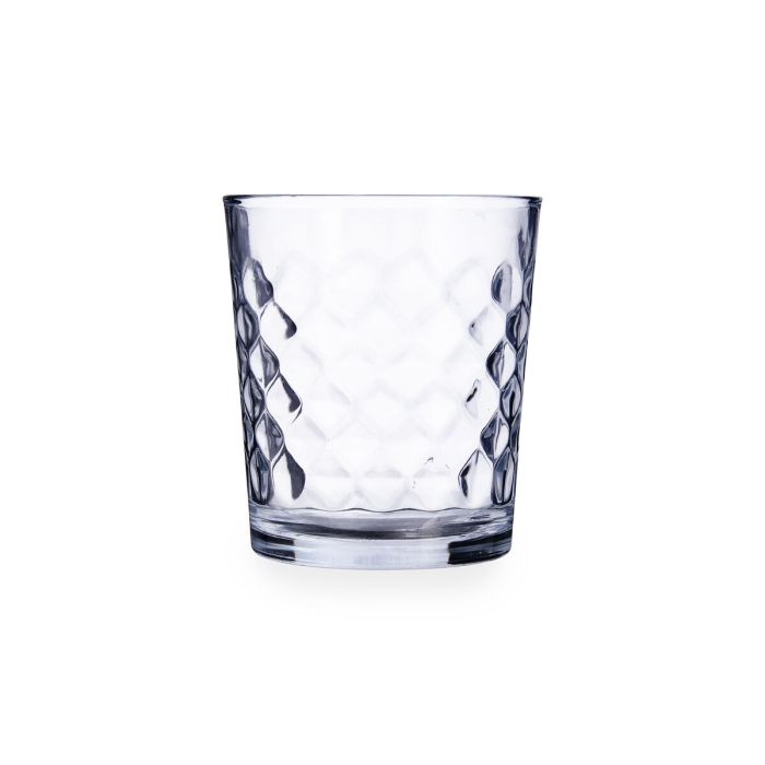 Vaso Quid Diamond Urban Transparente Vidrio 360 ml (6 Unidades) 1