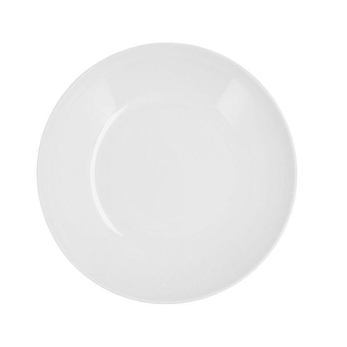 Plato Hondo Quid Select Basic Blanco Plástico 23 cm (24 Unidades) 1