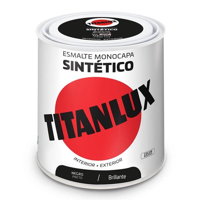 Esmalte sintético Titanlux 5808993 250 ml Negro