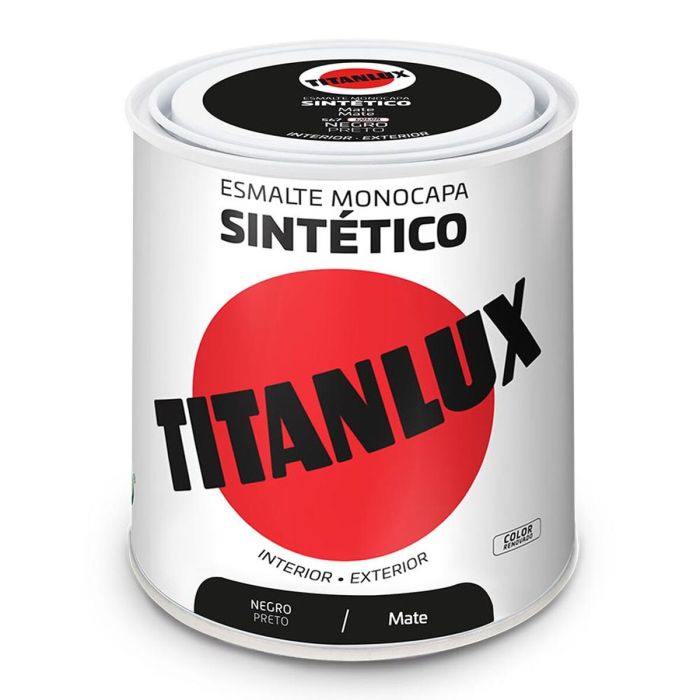 Esmalte sintético Titanlux 5809005 250 ml Negro