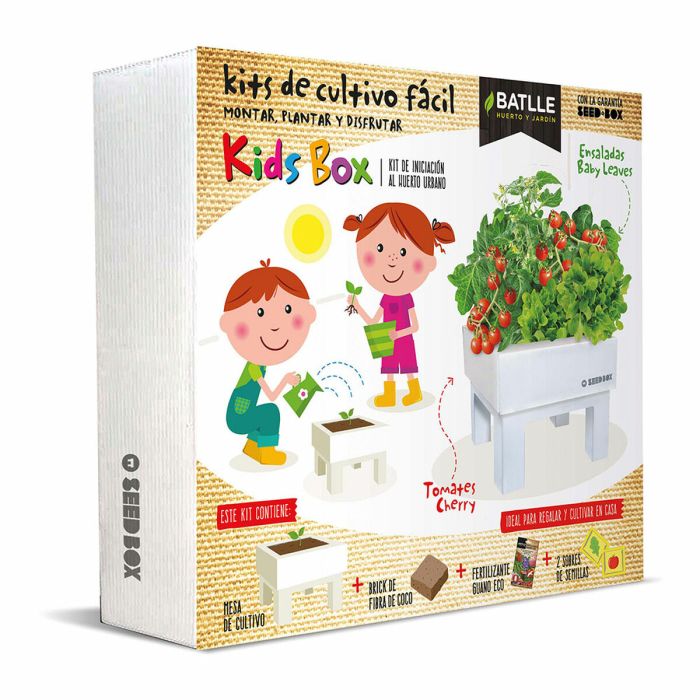 Set de Cultivo Batlle Seed Box Kids 5 Piezas