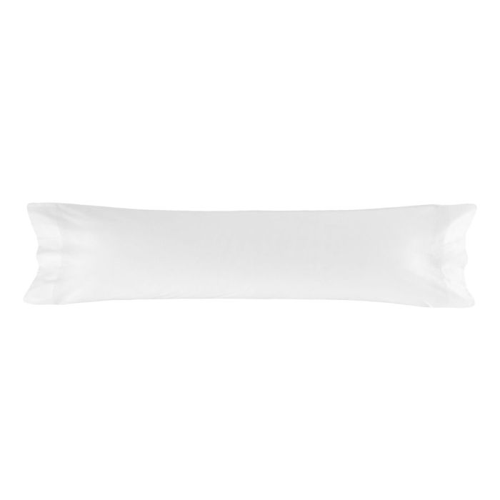 Funda de almohada HappyFriday BASIC Blanco 45 x 155 cm