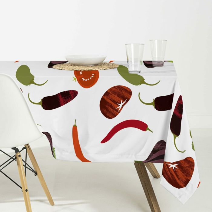 Mantel HappyFriday Veggies Multicolor 150 x 150 cm 3