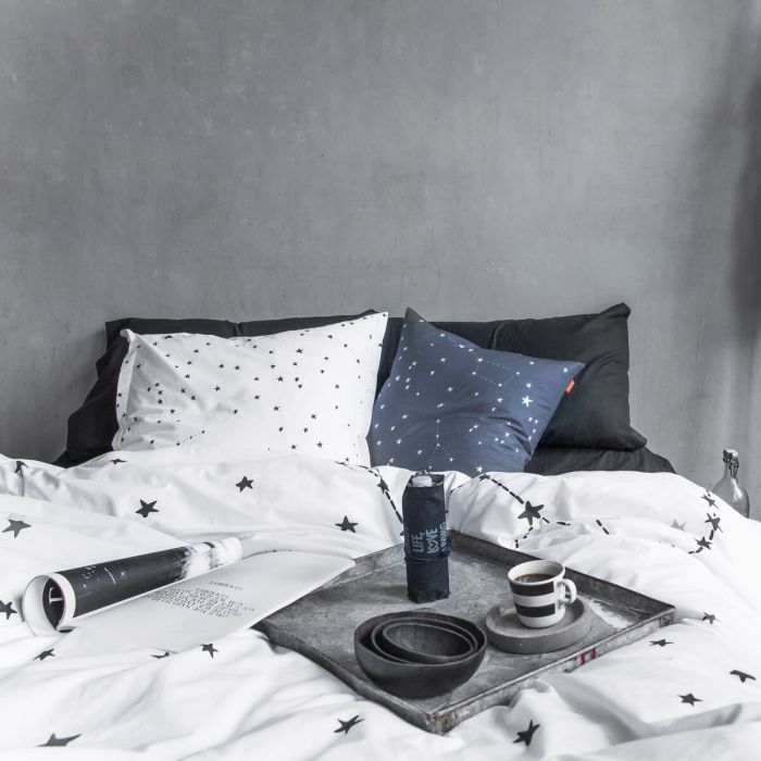 Funda de almohada HappyFriday Blanc Constellation Multicolor 60 x 60 cm 1