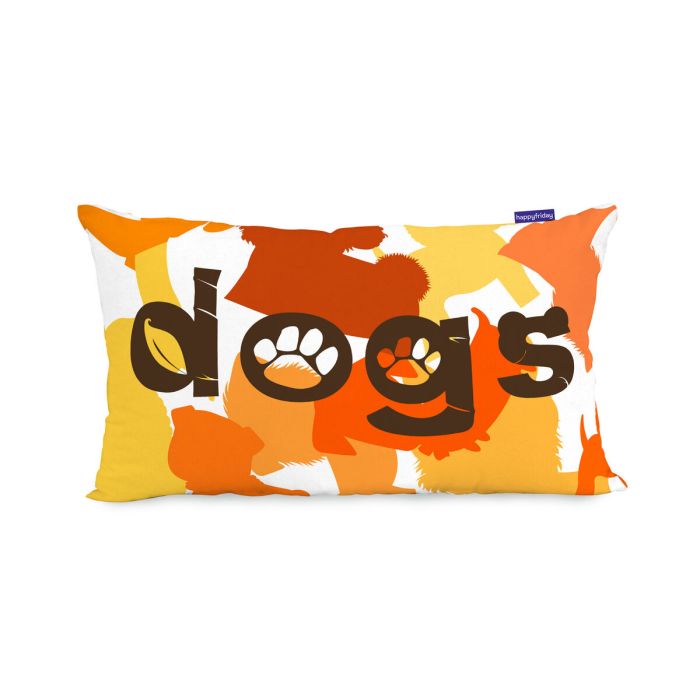 Funda de cojín HappyFriday Mr Fox Dogs Multicolor 50 x 30 cm 4