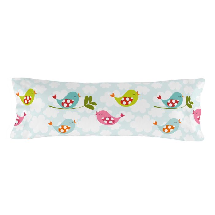 Juego de funda nórdica HappyFriday Mr Fox Little birds Multicolor Cama de 105 2 Piezas 1