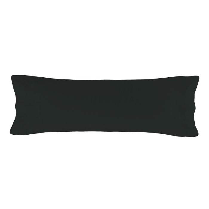 Funda de almohada HappyFriday BASIC Negro 45 x 155 cm