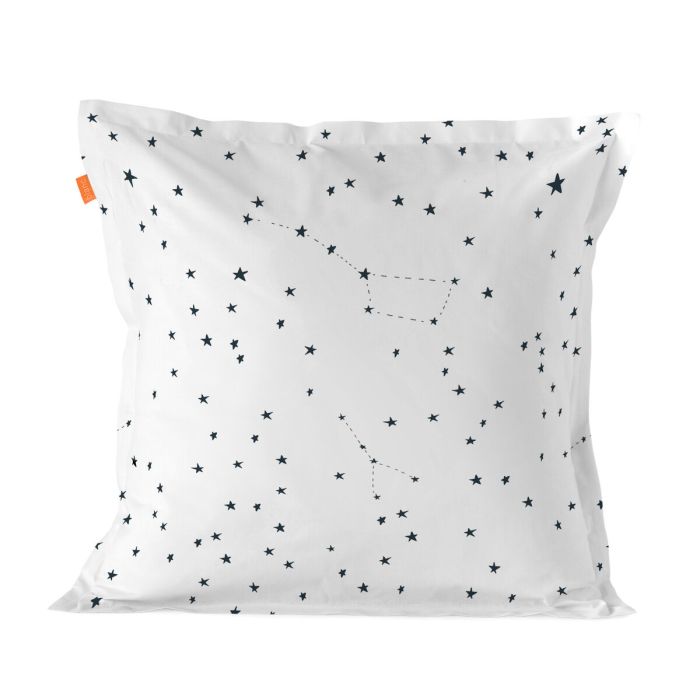 Funda de almohada HappyFriday Blanc Constellation Multicolor 80 x 80 cm