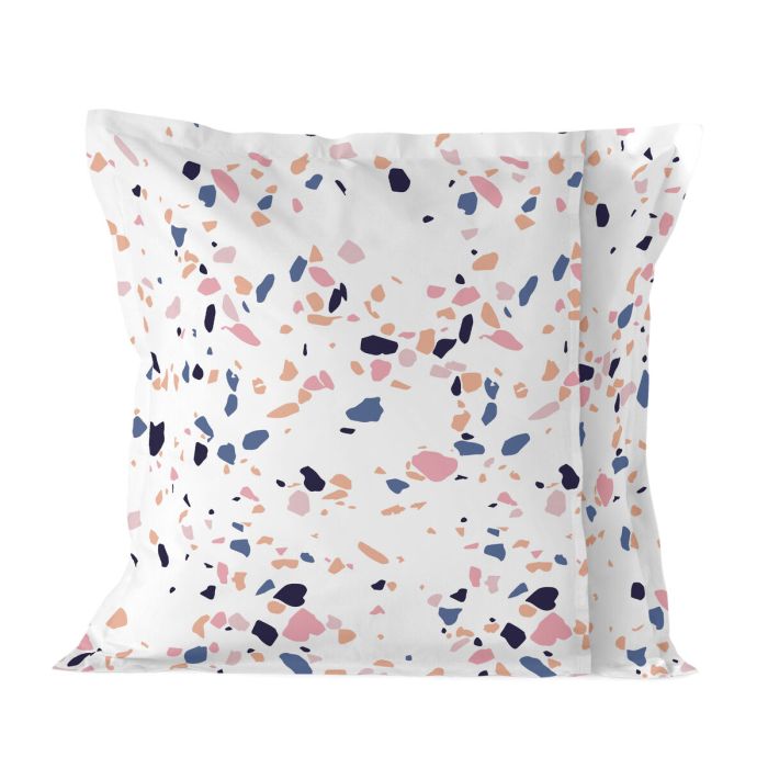 Funda de almohada HappyFriday Blanc Terrazzo Multicolor 80 x 80 cm 1