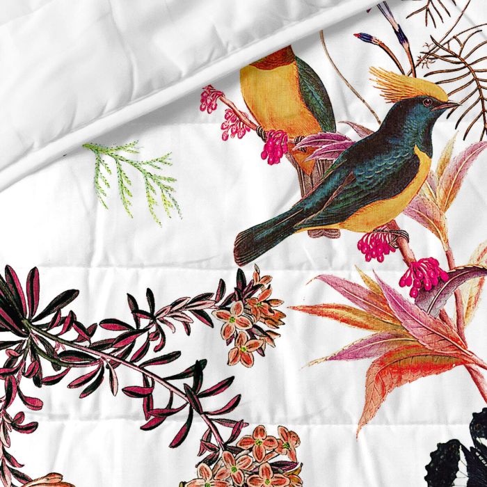 Colcha HappyFriday HF Birds of paradise Multicolor 180 x 260 cm 3