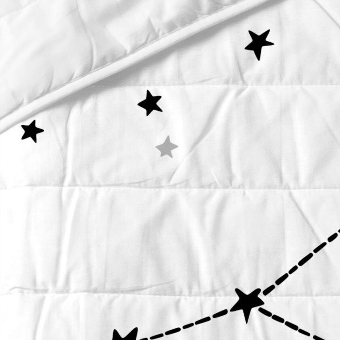 Colcha HappyFriday Blanc Constellation Multicolor 180 x 260 cm 3