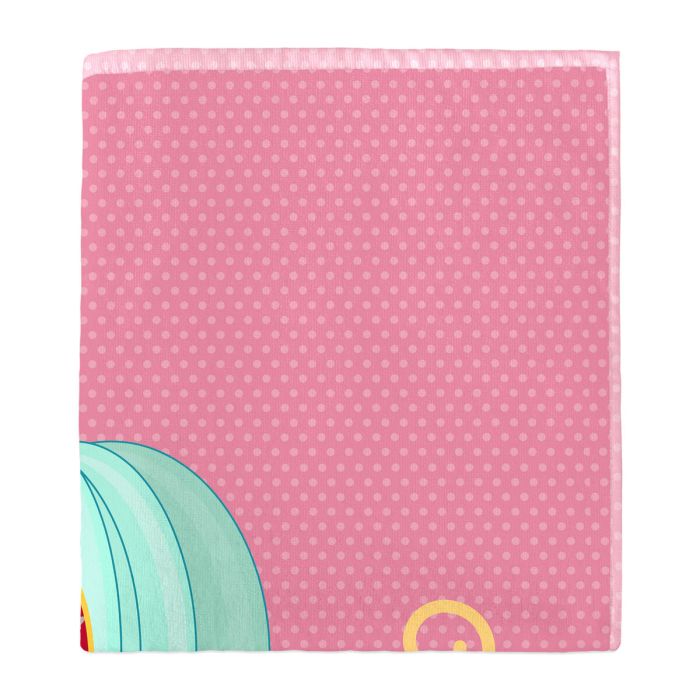 Toalla de baño HappyFriday Mr Fox Pumpkin Multicolor 70 x 150 cm 3