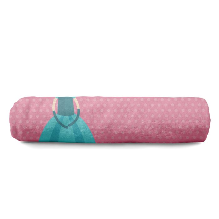 Toalla de baño HappyFriday Mr Fox Pumpkin Multicolor 70 x 150 cm 1